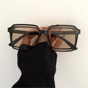 BrownTranslucent Sunglasses